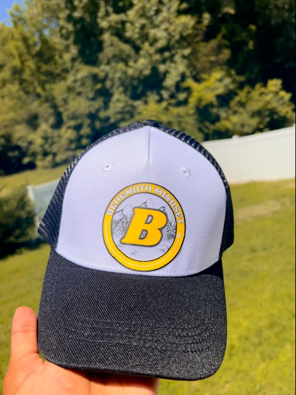 White Trucker Hat (Color Options)